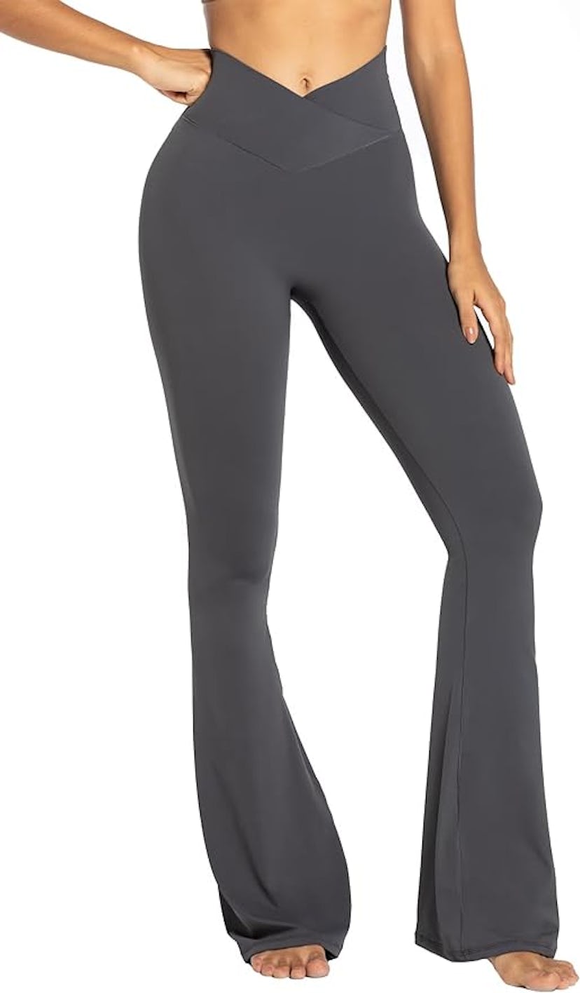 Sunzel Crossover Flare Leggings