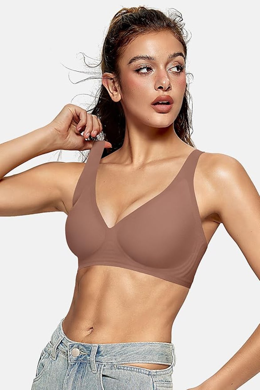 OEAK Deep V Seamless Bra