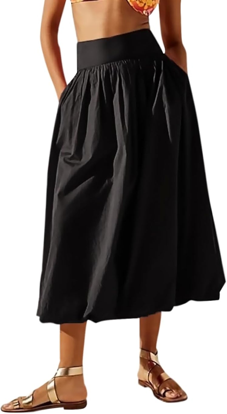 Sutusu Bubble Midi Skirt