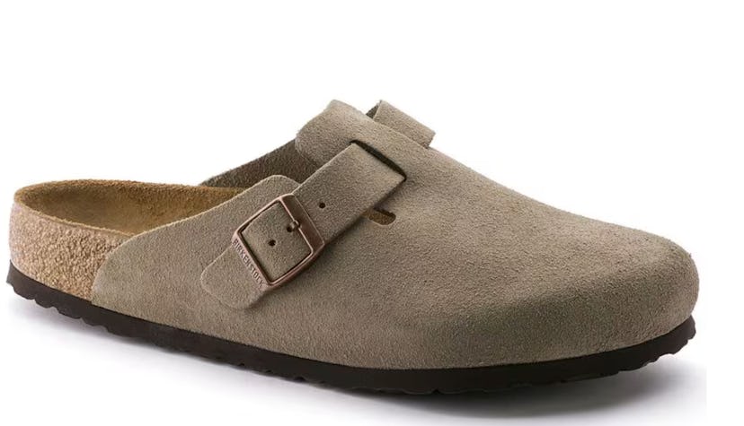 Birkenstock Suede Boston Clog