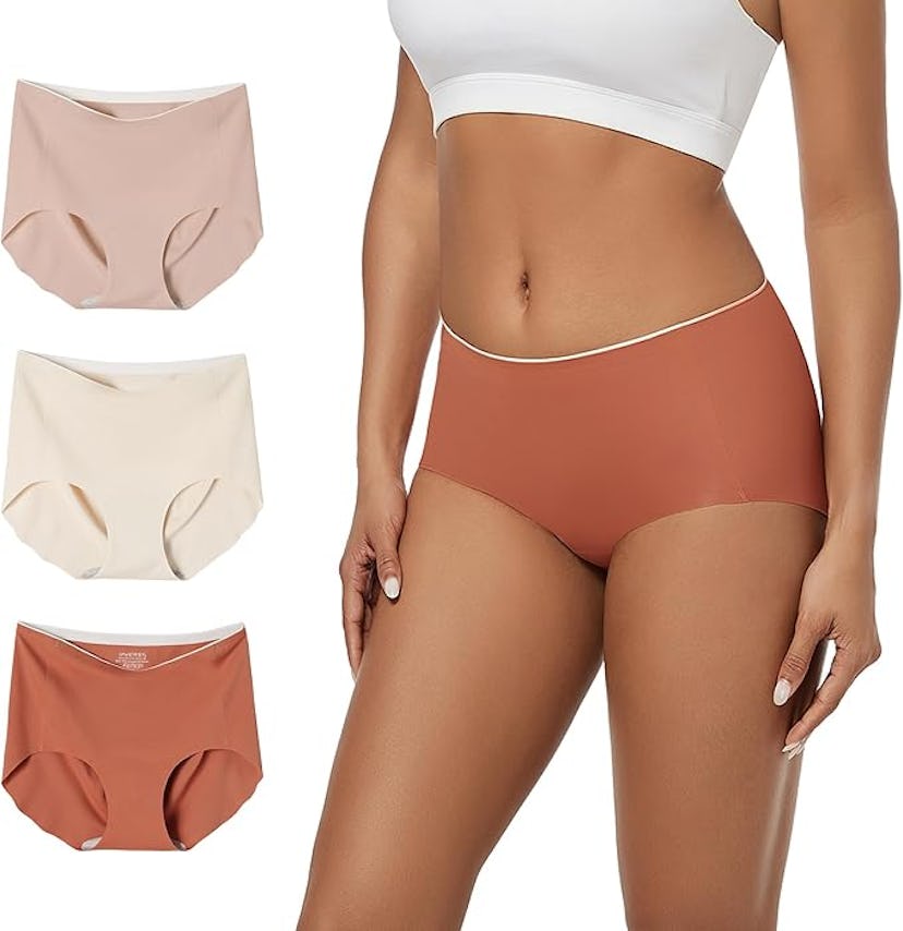 INNERSY Seamless Hipster Panties (3-Pack)