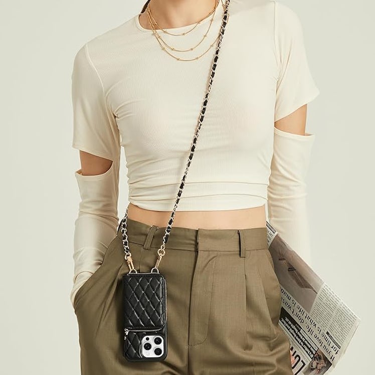 LAMEEKU Crossbody Phone Case
