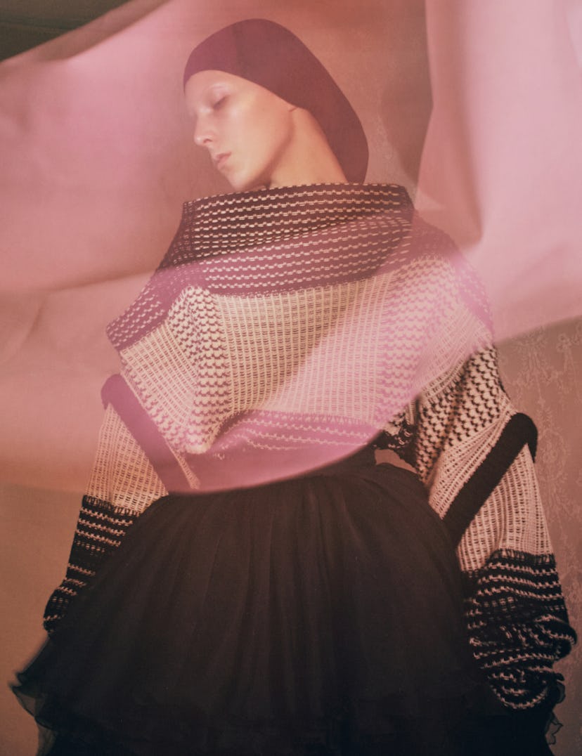 Dobi Mazurek in W Magazine.