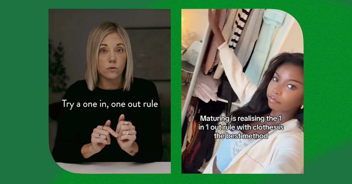 The "One In, One Out" Rule Is A Tried & True Savings Hack For A Reason