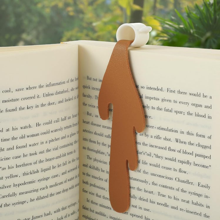 Ymapinc Spilled Coffee Bookmark