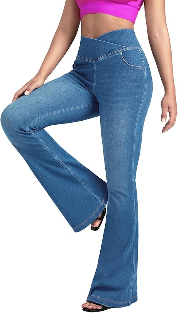 BlueRose Flare Jean Bootcut Leggings 