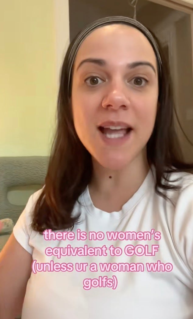 Is There A Women's Hobby Equivalent To Men And Golfing?