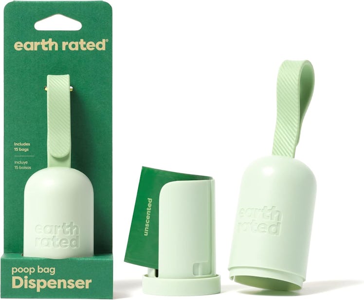 Earth Rated Dog Poop Bag Holder + 15 Bags