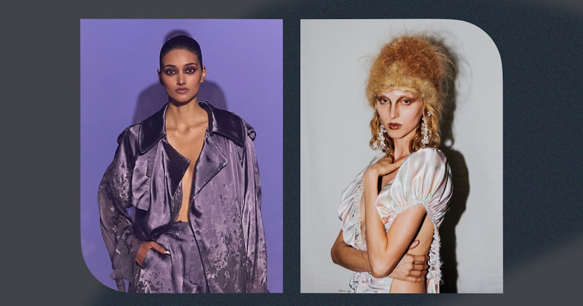 Wavy Hair, "Feline Eyes," & More Of NYFW's Biggest Beauty Trends
