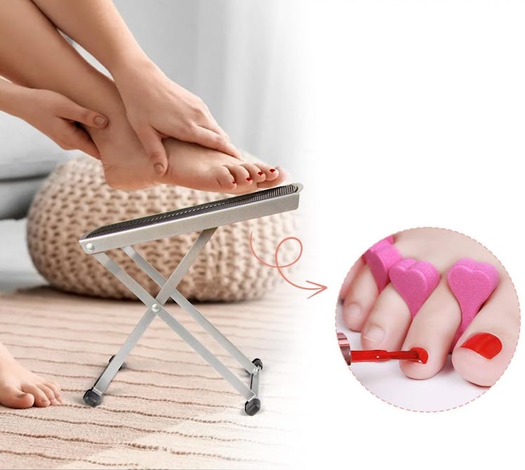LiDiVi Pedicure Footrest