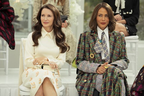 Kristin Davis and Nicole Ari Parker on And Just Like That... Season 3. Photo via HBO Max