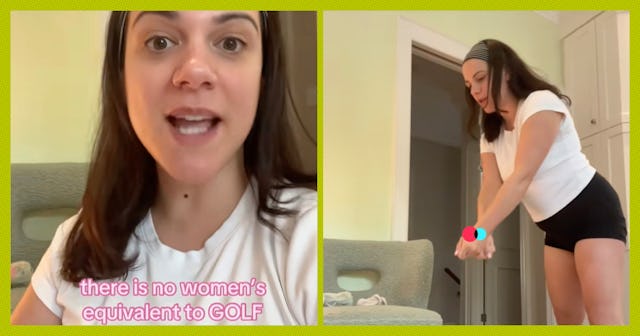One woman pointed out that this golfing epidemic has zero equivalent for women and wives.