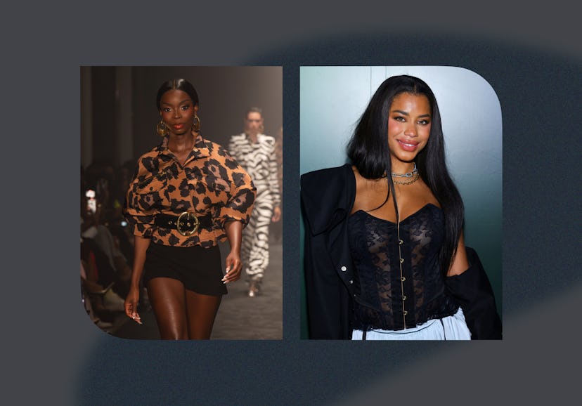 Olandria Carthen and Amaya Espinal at NYFW S/S 2026