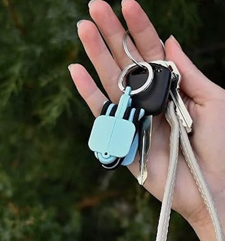 Hair Tie Hub Portable Hair Tie Holder