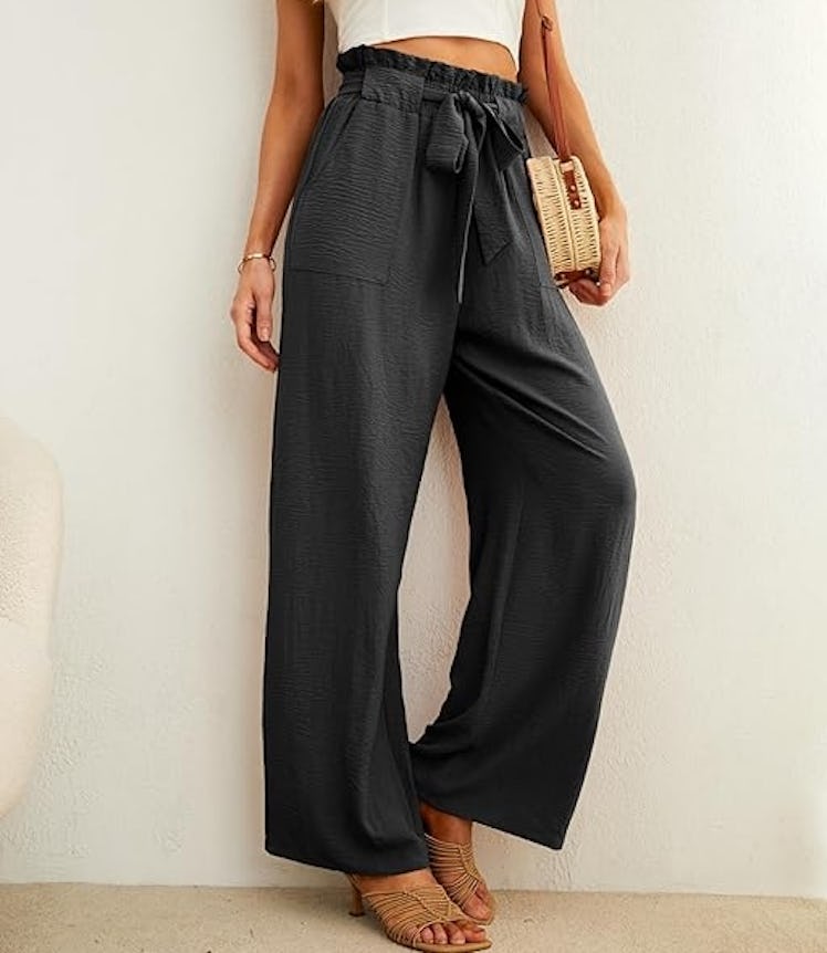 IWOLLENCE Wide-Leg Pants