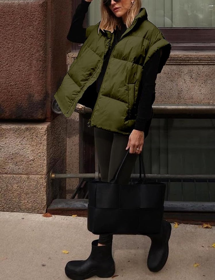 APAFES Oversized Puff Vest