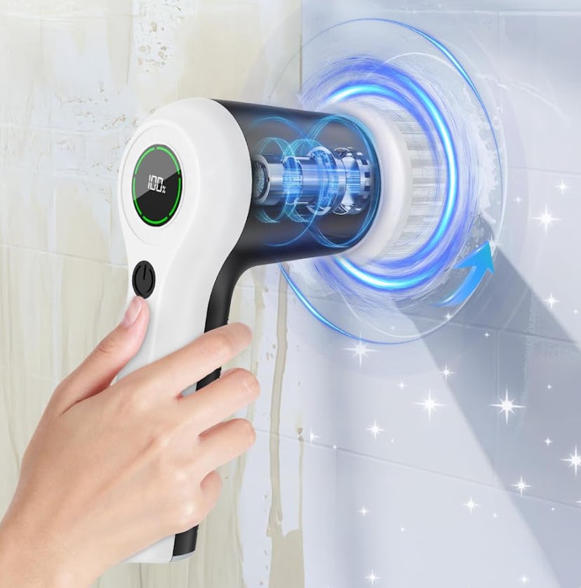 PUFTEM Cordless Electric Scrubber