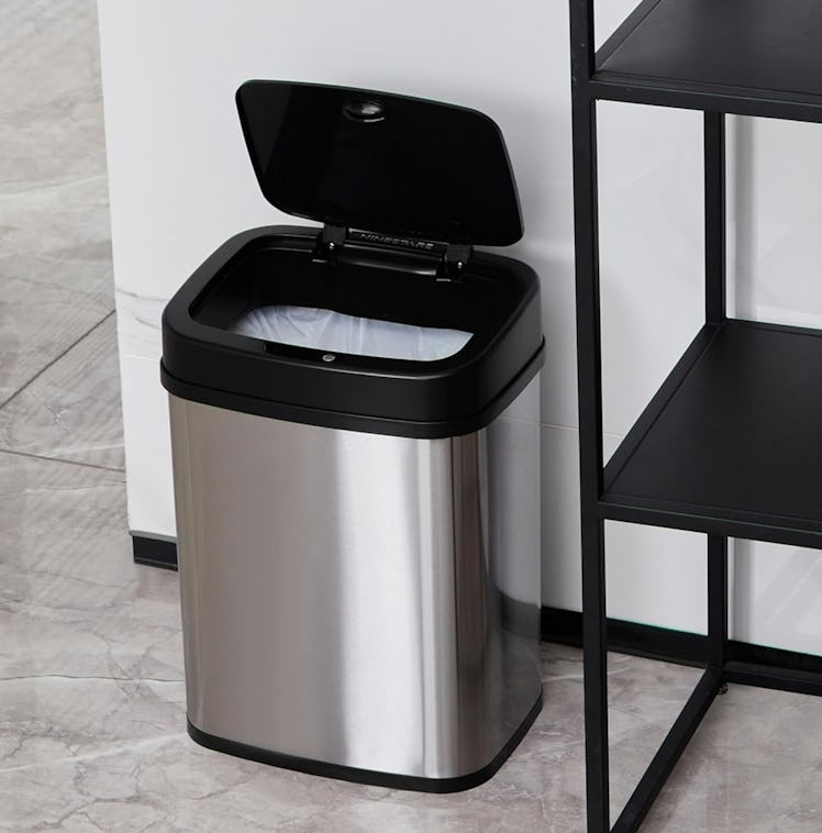 Ninestars Touchless Garbage Can
