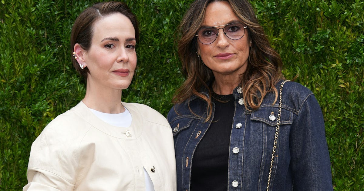 Sarah Paulson, Mariska Hargitay, & More Chic Stars At The Chanel & Tribeca Luncheon