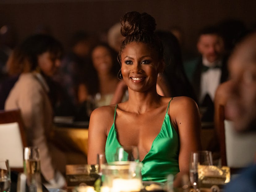 Emayatzy Corinealdi as Jax on Reasonable Doubt. Photo via Hulu