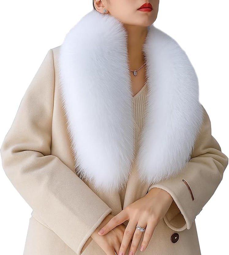 HonSerm Faux Fur Scarf