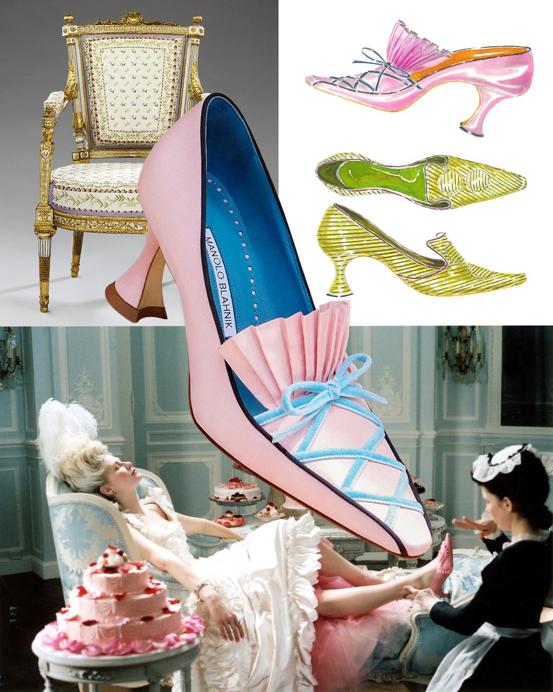 Manolo Blahnik's Marie Antoinette Capsule Honors the Queen's