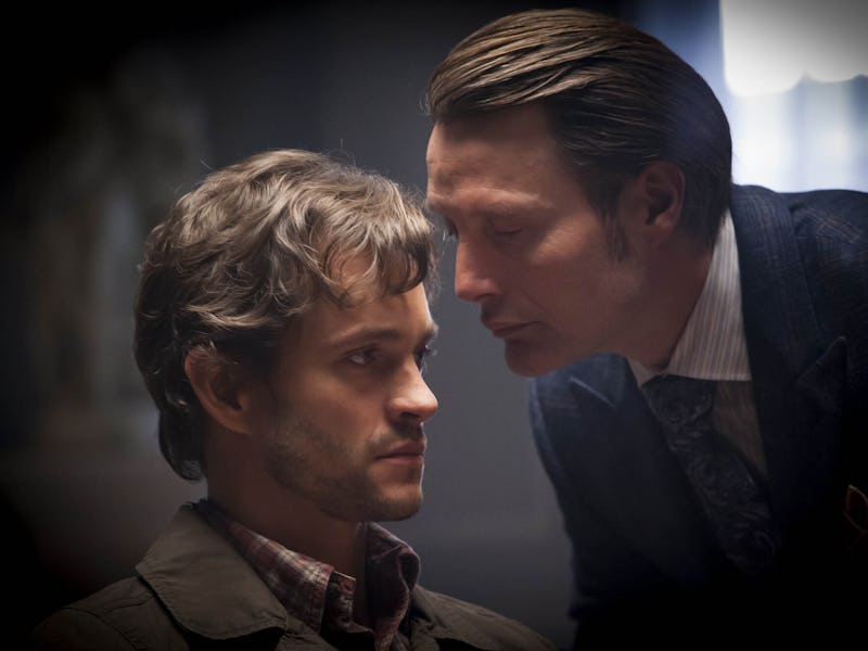 Hugh Dancy and Mads Mikkelsen in Hannibal