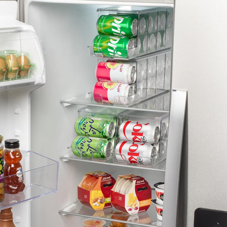 ClearSpace Soda Can Organizer & Soda Can Dispenser (2-Pack)