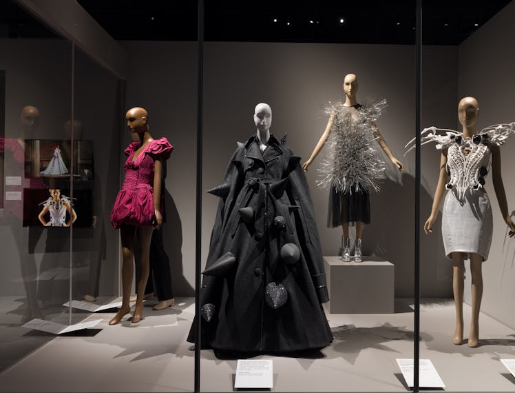 Installation view of 'Dress, Dreams and Desire: Fashion and Psychoanalysis'