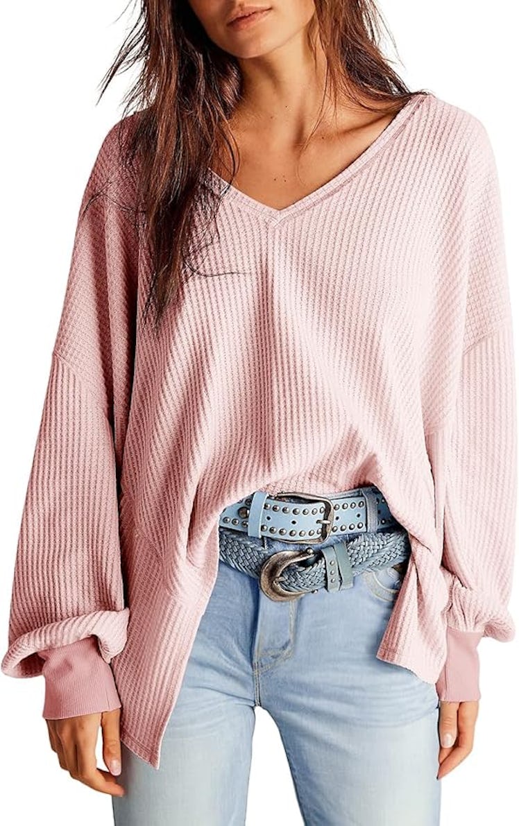 Dokotoo Waffle Knit Top