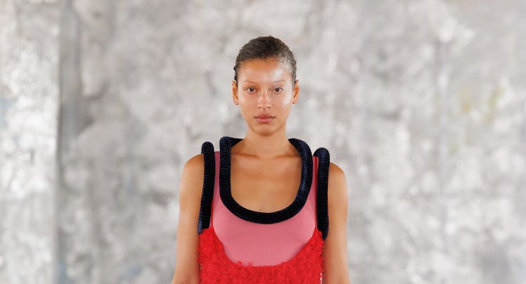 A look from Diotima's spring 2026 show.