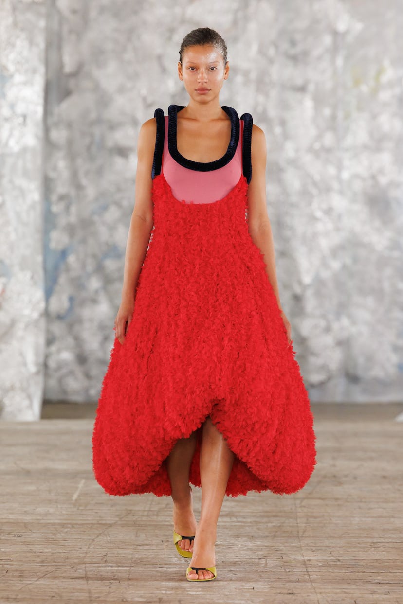 A look from Diotima's spring 2026 show.
