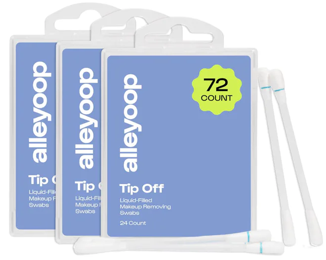 ALLEYOOP Makeup Removing Swabs (72 Count)