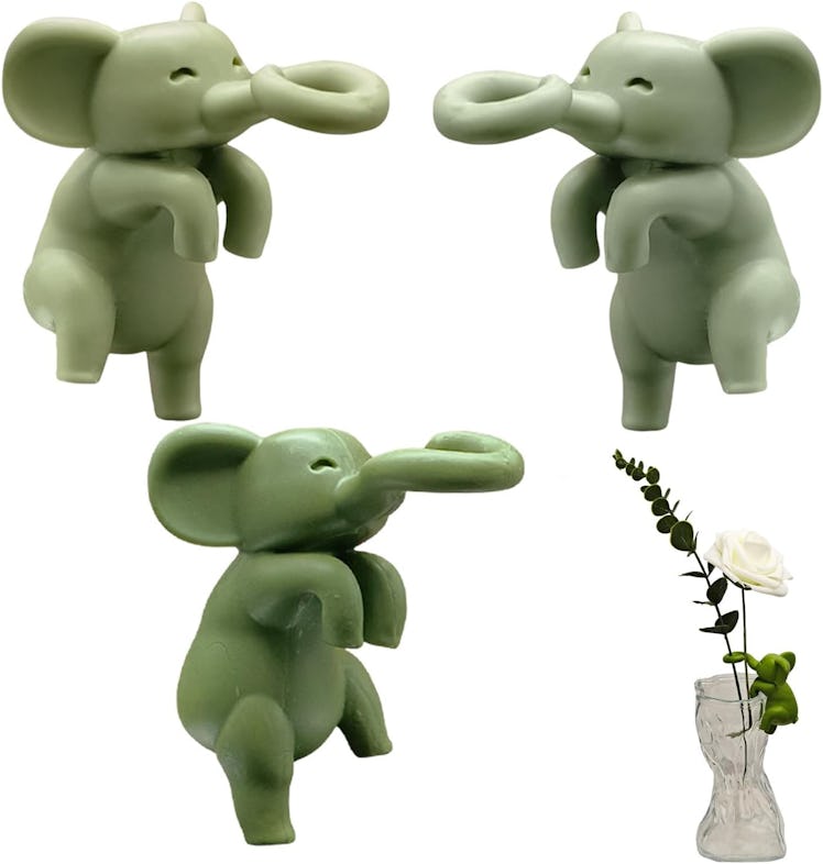 IVTLIF VVV Elephant-Shaped Plant Support (3-Pack)
