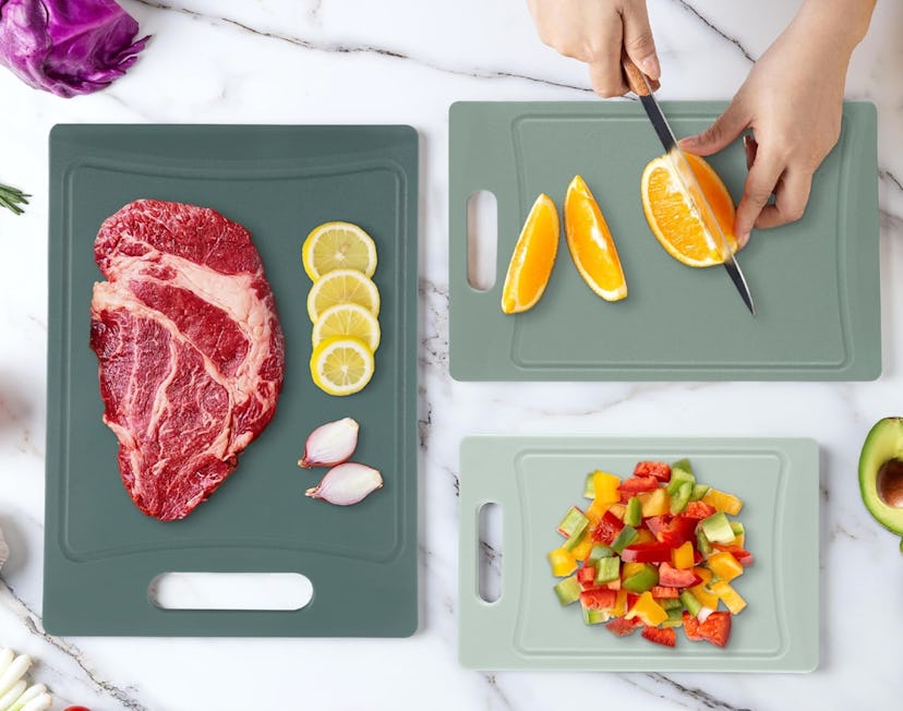 COOK WITH COLOR Monochrome Cutting Boards (3 Pieces)
