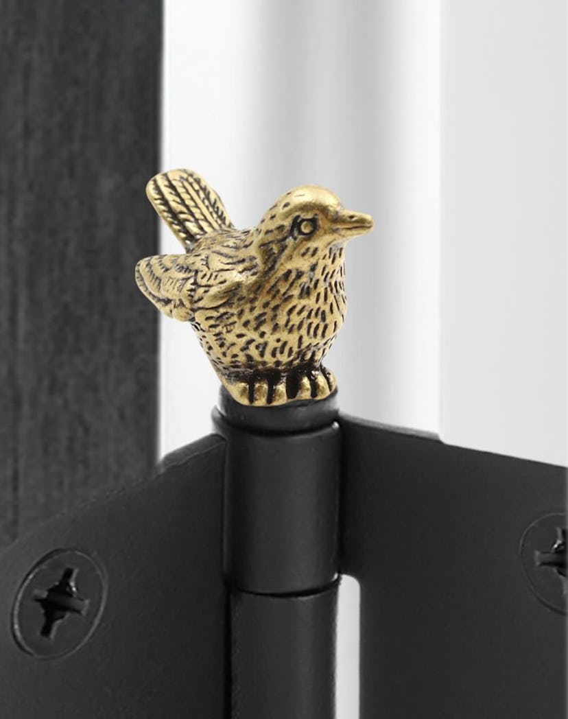 Wallertree Brass Sparrow Hinge Heads (3-Pack)