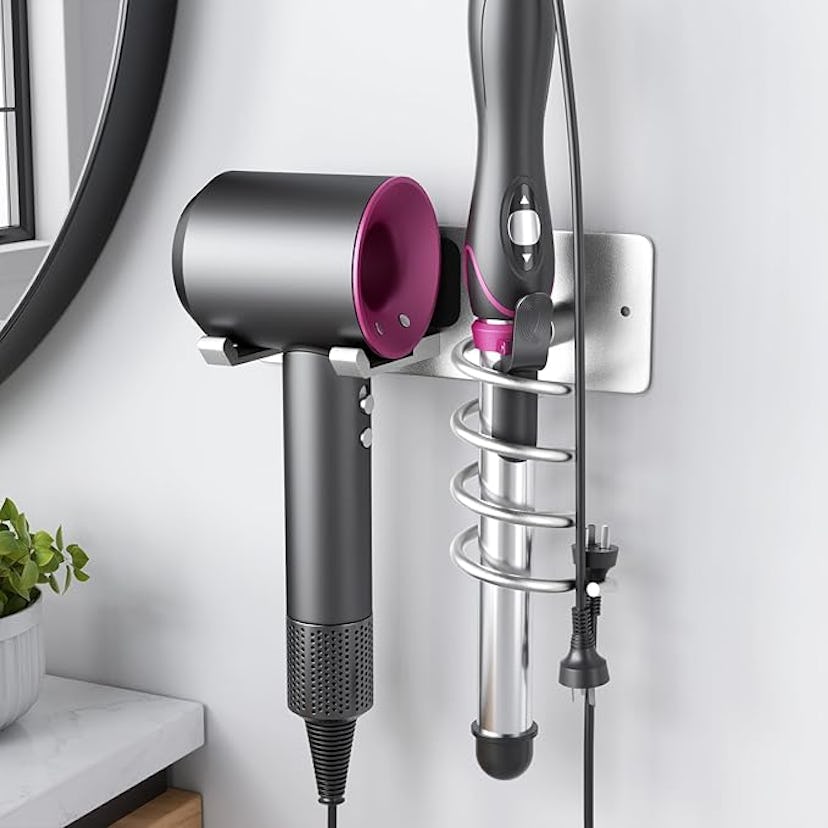Tindbea Wall-Mounted Hair Tool Organizer