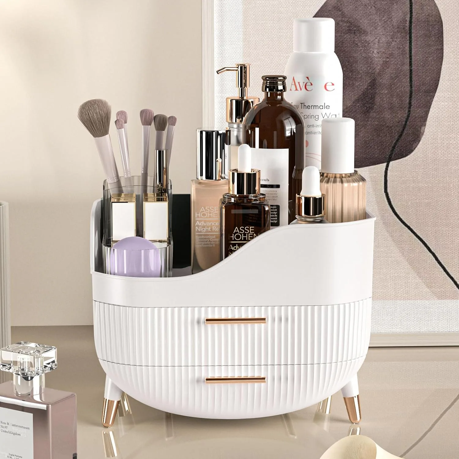 Pajiriona Vanity Makeup Organizer 
