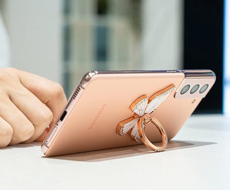 Doflyesky Butterfly Phone Ring Grip