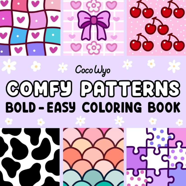 Comfy Patterns: Coloring Book for Adults and Kids by Coco Wyo