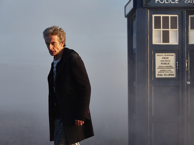 Peter Capaldi as the 12th Doctor in "The Magician's Apprentice"