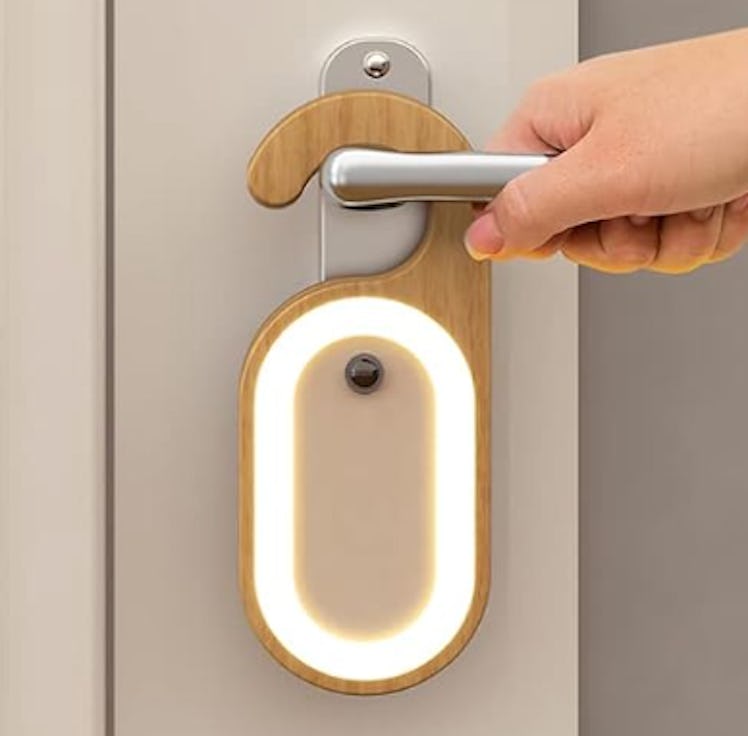 Leapair Wooden Motion Sensor Door Light