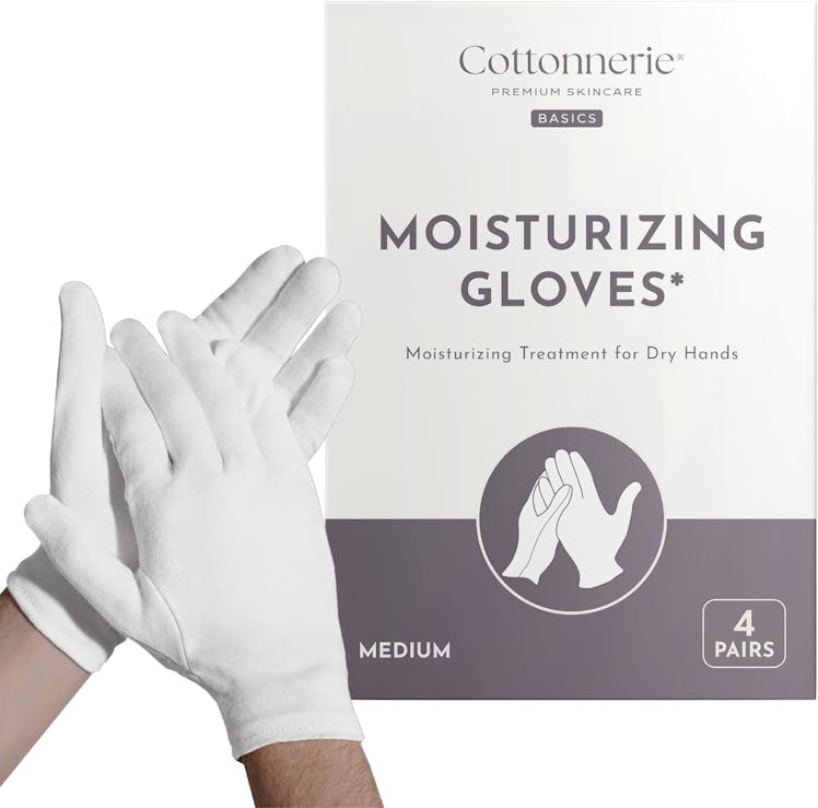Cottonnerie Moisturizing Gloves (4 Pairs)