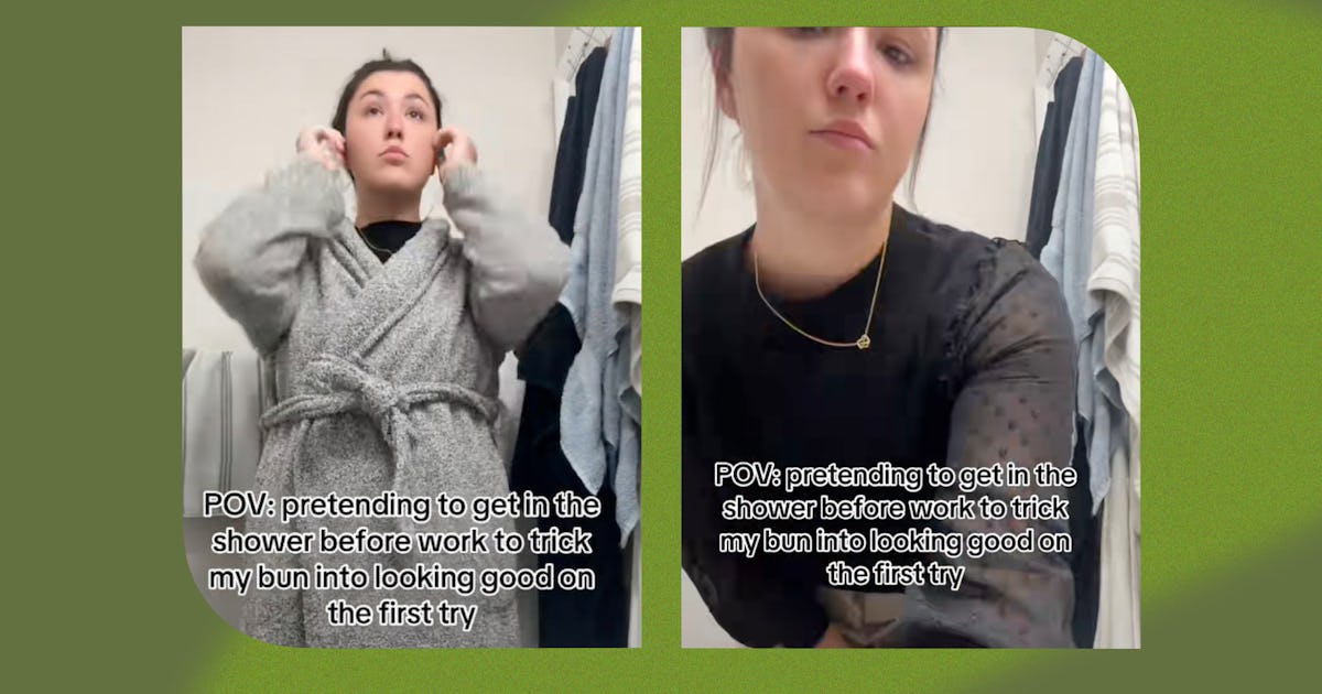 How To Trick Your Hair Into Looking Perfect, According To TikTok