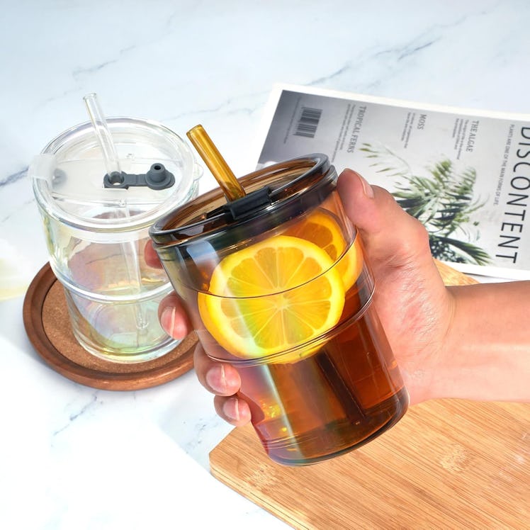 Cafezi Glass Tumblers (2-Pack)