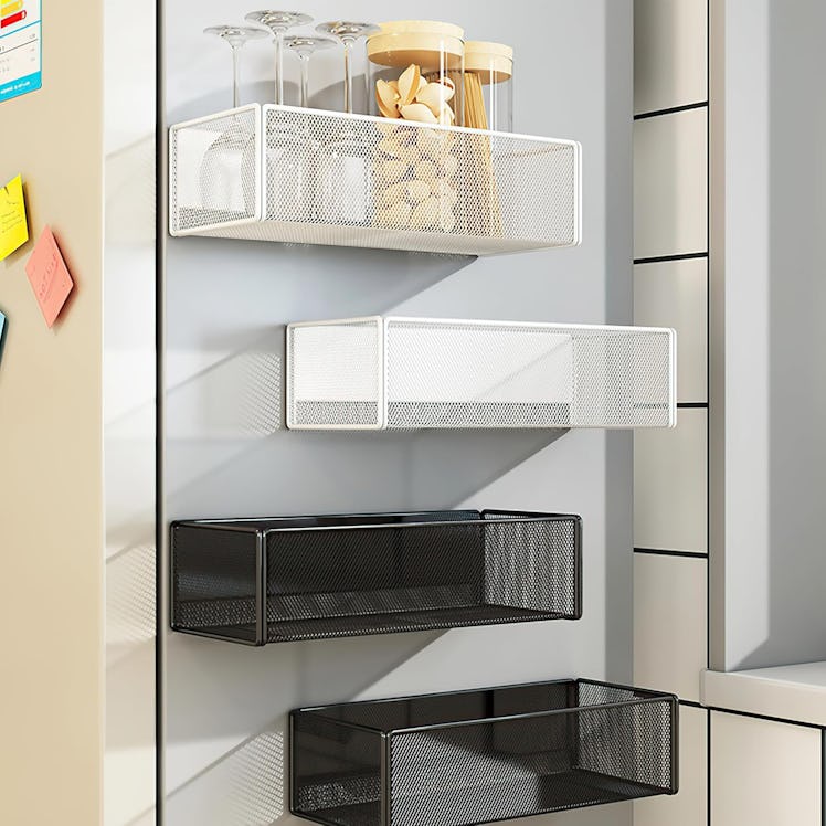 LIFEFAN Magnetic Basket Organizer Holder