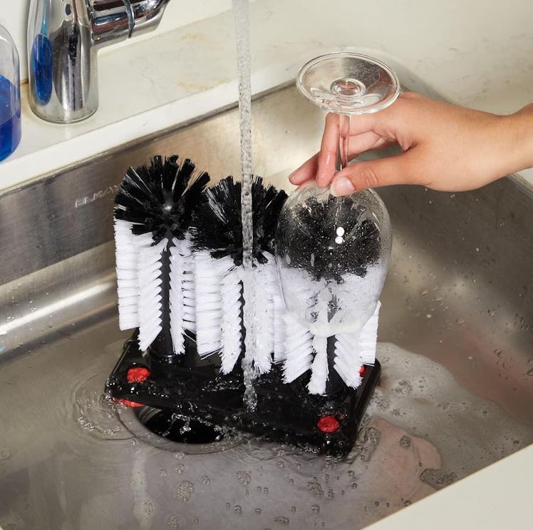 Stockroom Plus 3-Head Bottle Brush Cleaner
