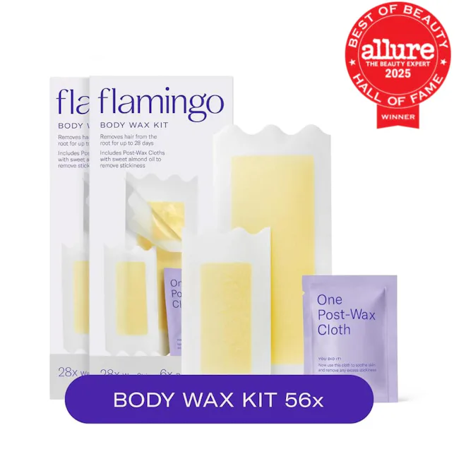 Flamingo Wax Strips for Hair Removal (Pack of 2)