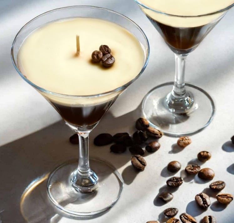 Taruzil Martini Candle