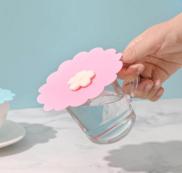Keweilian Peach Blossom Cup Covers (3-Pack)